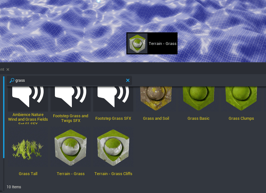 Add a Material to the Terrain