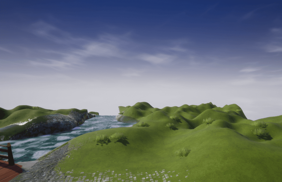 Grass on the Grassy Terrain