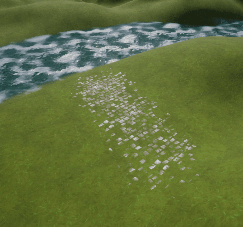 Terrain Painted Path