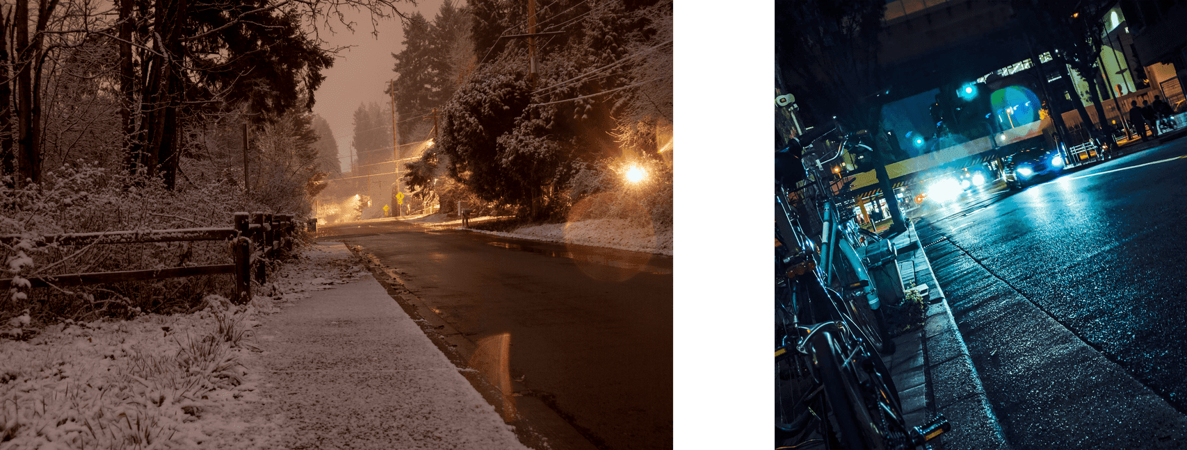 Photo credit to Neil Nafus and Josh Tyler, respectively. Lens Flare in Real Life